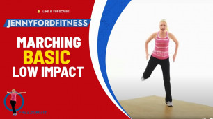 'Marching with Moves | Aerobic Workout | Walking at Home | Power Walk | 30 Min | JENNY FORD'