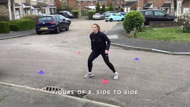 'Netball Footwork Drills'