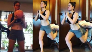 'Kareena Kapoor Workout Video To Reduce Belly Fat'