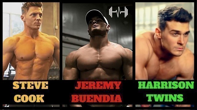 'STEVE COOK VS JEREMY BUENDIA VS HARRISON TWINS  - Aesthetic Fitness Motivation'