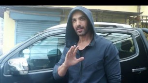 'John Abraham Spotted Post Workout In Bandra #short | Shudh Manoranjan'