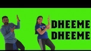 'Dheeme Dheeme - Tony Kakkar || Dance fitness Choreography by NJ fitness || NaveenJyothi'