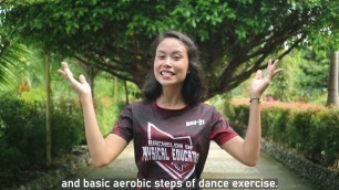 'Micro Lesson on Dance Exercise (Basic Arm Movements and Aerobic Steps)'