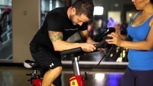 'Cardio Exercises on Exercise Bikes : Personal Fitness Training'