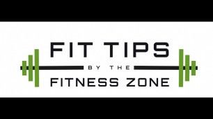 'Algonquin College SA Fitness Zone/Impact Zone Fit Tip- Seated Unsupported DB Shoulder Press'