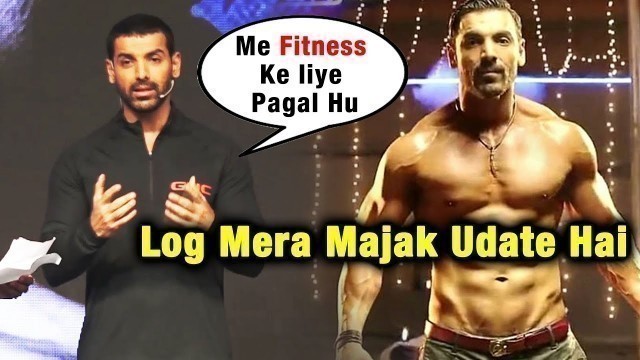 'People Joke At Me Now As I Am Fitness Freak | John Abraham Announced As GNC Brand Ambassador'