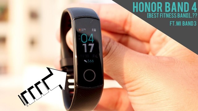 'BEST FITNESS BAND..?? [Honor Band 4 Hindi Review]'