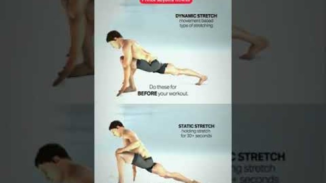 'Streching Exercise for before & After workout | Fitness #short'