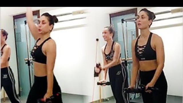 'Kareena Kapoor EXTREME Workout At Home'