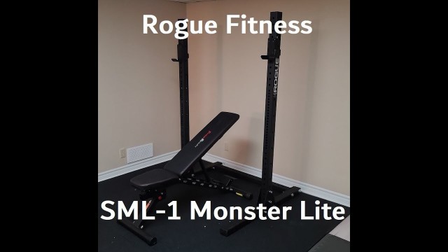 'Rogue Fitness SML-1 Monster Lite Squat Stand Assembly'