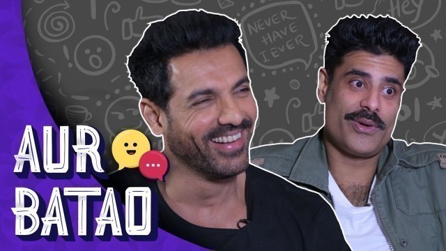 'John Abraham hasn\'t had a cheat day in 25 years || RAW INTERVIEW || AUR BATAO'