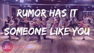 'Fit + Flaunt Burlesque Fitness 舞麗自信 》Rumor Has It/ Someone Like You-- Glee'