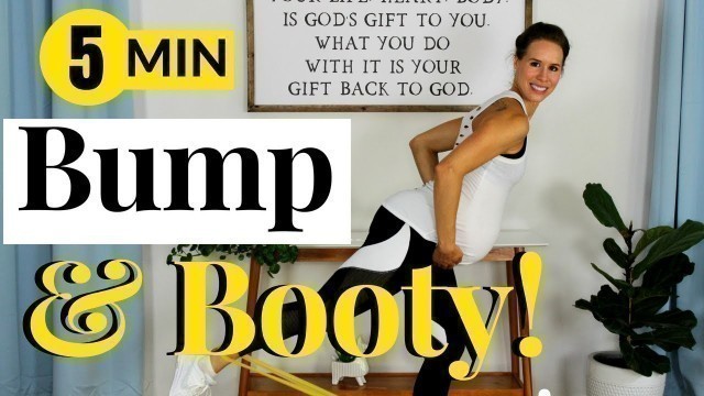 'Prenatal Resistance Band Workout: BUMP and BOOTY'