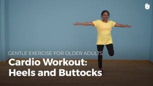 'Aerobic Exercise: Butt Kicks | Exercise for Older Adults'