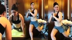 'Kareena Kapoor HOT Workout To Get New BODY Shape For Up Coming Movie “Takht”'