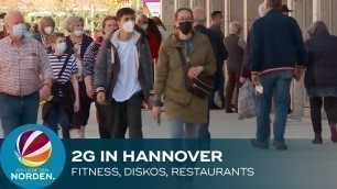 'Region Hannover: Nur noch 2G in Restaurants, Fitnessstudios, Diskos'