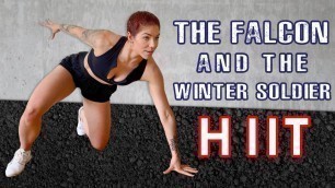 '20 MIN HIIT WORKOUT INSPIRED BY THE FALCON AND THE WINTER SOLDIER'