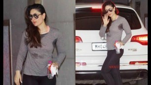 'Kareena Kapoor Looks Sweaty Outside Gym'