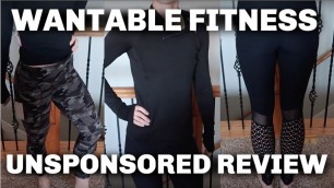 'NOT SPONSORED Wantable Fitness Box Review | March 2019'