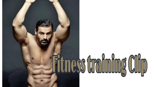 'john abraham  workout training .'