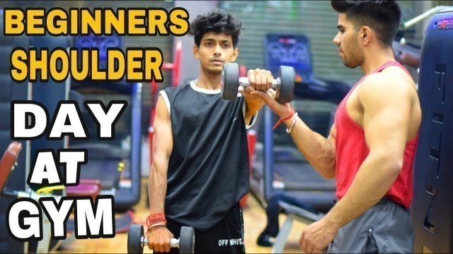 'Beginners 3D shoulder workout|| STEP BY STEP TRAINING| BADRI FITNESS'