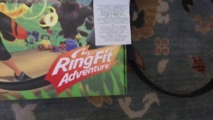 'I got a fitness game called ring fit adventure on Nintendo switch and I got this game on March 21 21'