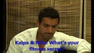 'John Abraham Speaks about his Fitness Secret! WOW!'