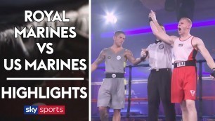 'HIGHLIGHTS: Royal Marines vs US Marine Corps 