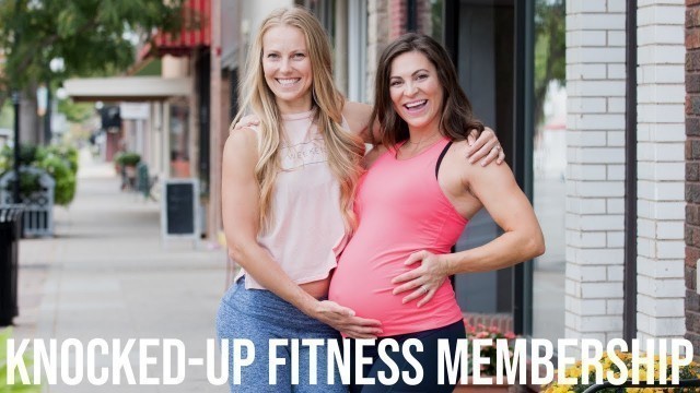 'Knocked-Up Fitness Monthly Membership'