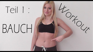 'WORKOUT - Serie  |  Teil 1 : FLACHER BAUCH'