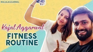 'Kajal Aggarwal Latest Workout Video | Fitness Routine | Functional Training'