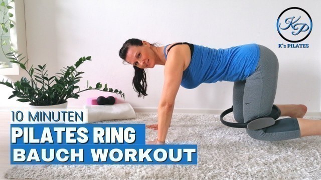 'Pilates Ring Bauch Übungen | 10 min ab workout mit Magic Circle'