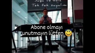 'Fitness antrenman (kalça,bacak,omuz, ön kol,arka kol)'