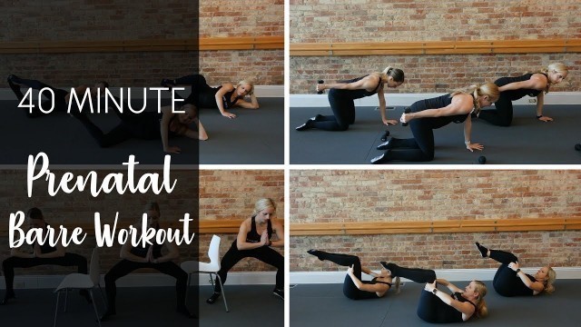 '40 min. Prenatal Barre Workout'