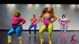 'Lizzo Fitness Dance Cover by “DancerFit by Dionne.”'