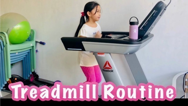 'Kids Treadmill Workout for Beginners with Juliana | Juliana & Julia in Happyland'