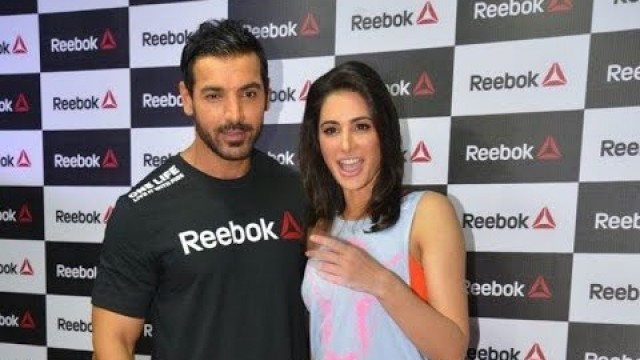 'John Abraham, Nargis launch Reebok fitness store'