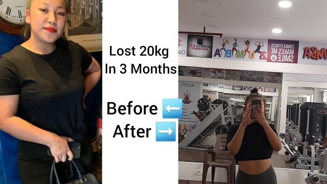 'WEIGHTLOSS GLOW UP. -20kg   (Before & After)    #chloeting #chloetingchallenge #workout #fitness'