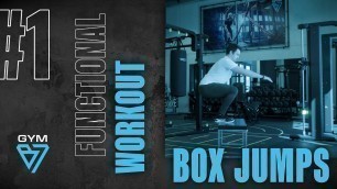 'GYM B7 | Functional-Fitness-Staffel für zuhause | Box Jumps | Übung 1'