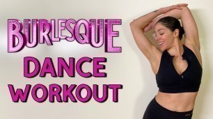 'BURLESQUE DANCE WORKOUT | HOME WORKOUT'