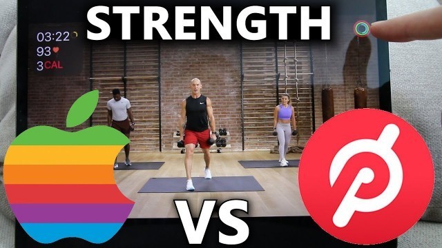 'Apple Fitness Plus STRENGTH vs Peloton Strength Training'