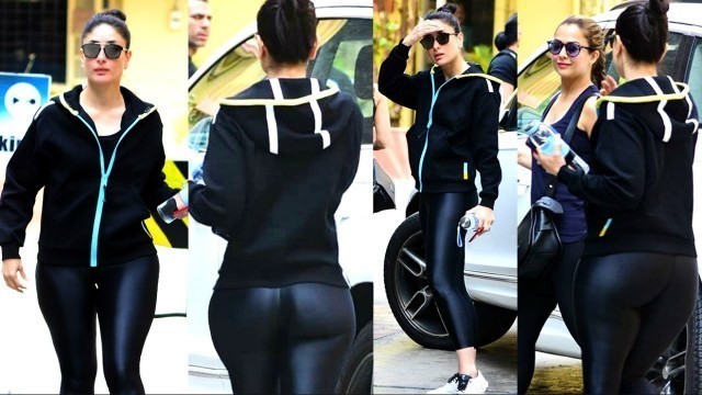 'Kareena Kapoor Looks Slim In Tight Yoga Pants Outside Gym'