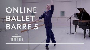 'Ballet Barre 5 (Online Ballet Class) - Dutch National Ballet'