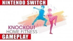 'Knockout Home Fitness Nintendo Switch Gameplay'