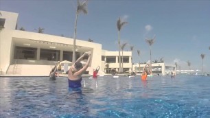 'Aquaspin at Hyatt Ziva Cancun with Fitness Vacation Exchange'