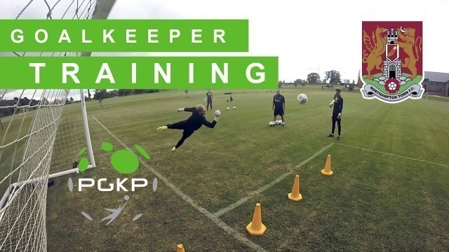 'Goalkeeper Training Northampton FC | Fitness'