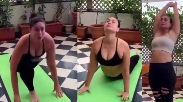 'Kareena Kapoor Shares Her Workout Video Working Out Hard Checkout'