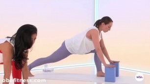 'Relaxing Prenatal Yoga Flow for Pregnant People - Step-by-Step Basic Prenatal Yoga Flow'