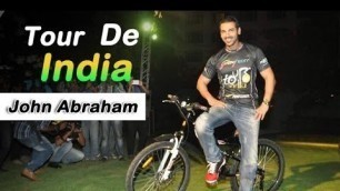 'John Abraham Talks About Cycling For Fitness'