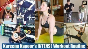 'Kareena Kapoor\'s INTENSE Workout Routine For FIT & FAB Body | BOLLYWOOD THROWBACK'